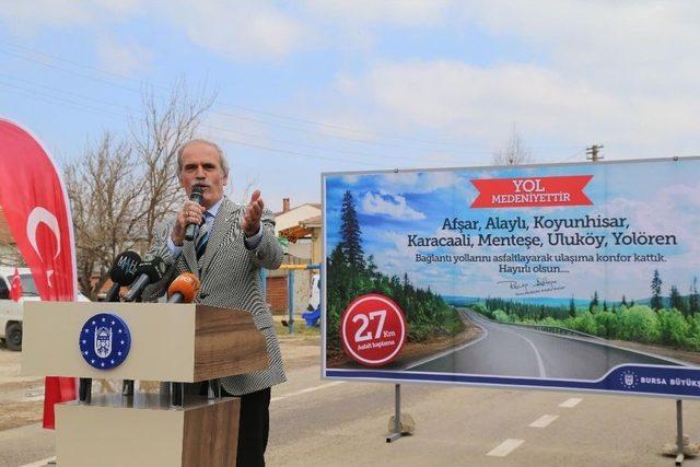 Büyükşehir’den Yenişehir’e Yatırım Zinciri