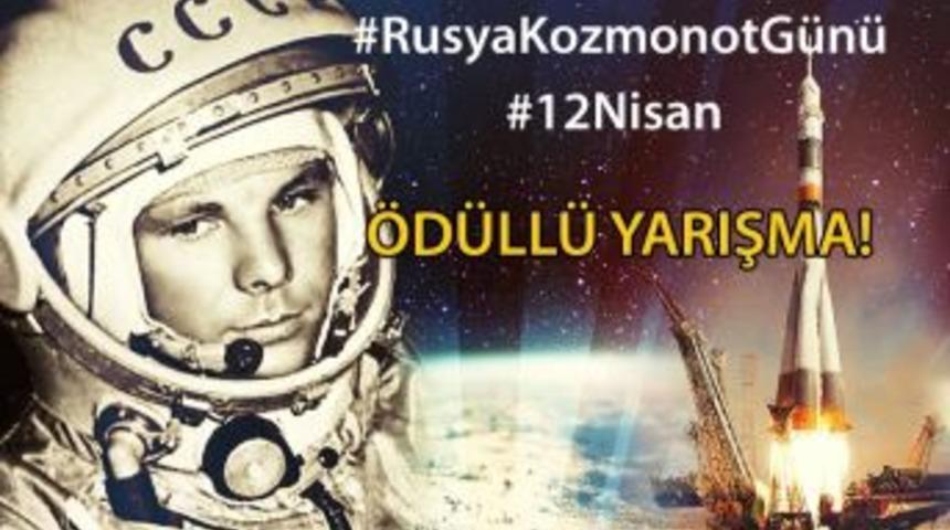 Rus El&ccedil;iliğinden Kozmonot G&uuml;n&uuml;&rsquo;ne &Ouml;zel Yarışma