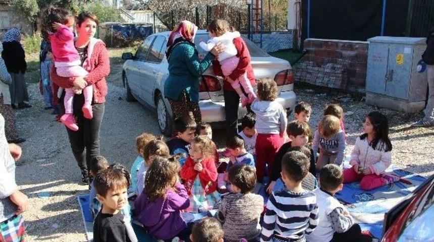 Kreşte Yangın Paniği