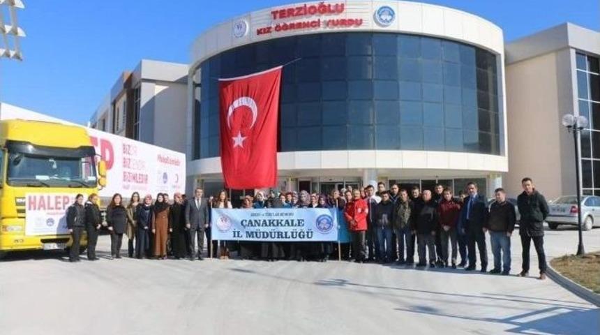 Kyk &Ouml;ğrencilerinden Halep&rsquo;e Yardım