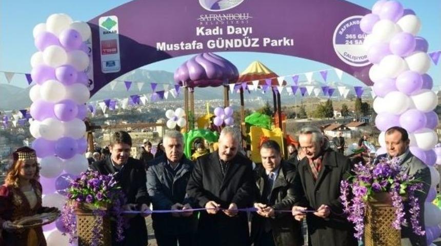 Safranbolu&rsquo;da Park A&ccedil;ılışı