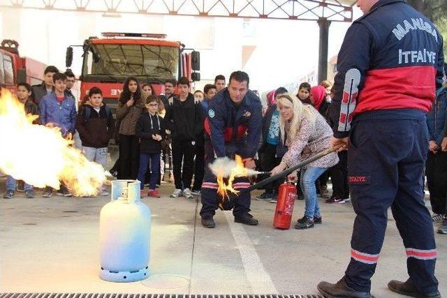 Koruma Altındaki Çocuklara Ve Personele Yangın Eğitimi