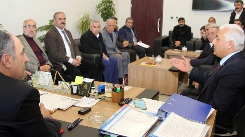 Şof&ouml;r Esnafından Yaşar&rsquo;a Ziyaret