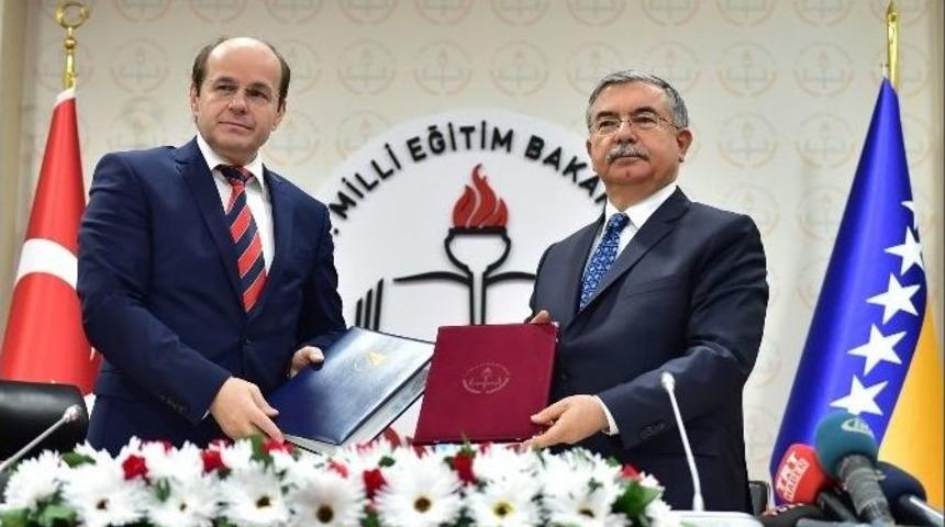 T&uuml;rkiye İle Bosna Hersek Arasında Eğitim Alanında İşbirliği Protokol&uuml; İmzalandı