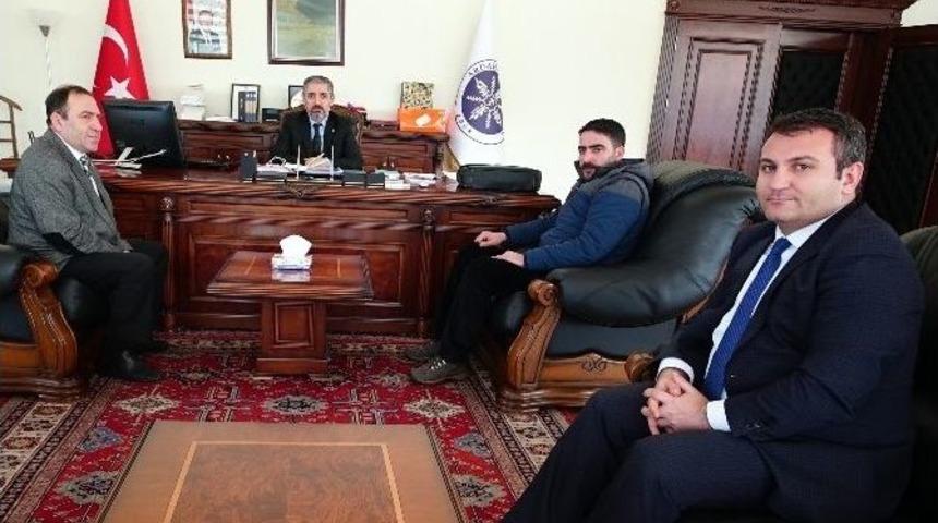 Rekt&ouml;r Biber&rsquo;e Tebrik Ziyaretleri Devam Ediyor