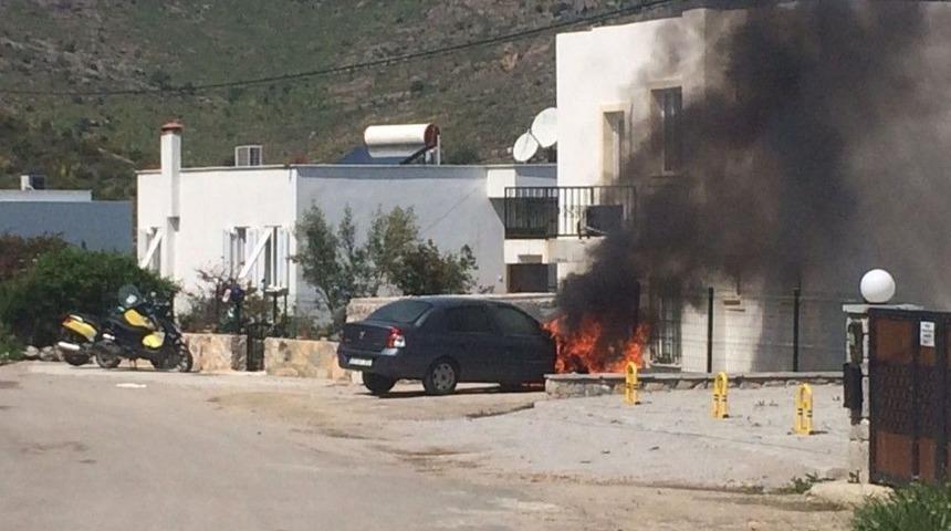 Park Ettikten 15 Dakika Sonra Alev Topuna D&ouml;nd&uuml;