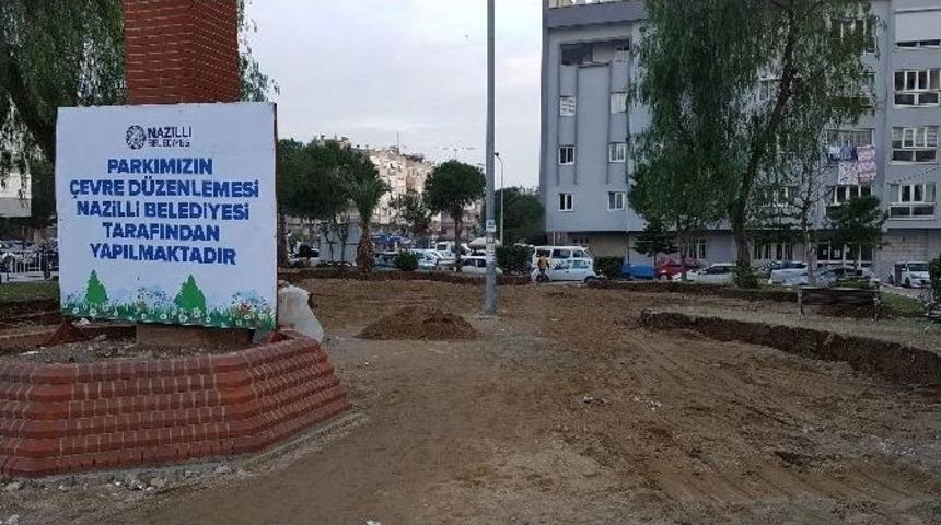 Leylek Parkı, Nazilli Belediyesi Tarafından Yenileniyor
