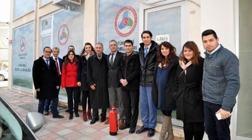 Kırklareli Ticaret İl M&uuml;d&uuml;rl&uuml;ğ&uuml; Personeli Yangın Tatbikatı Ger&ccedil;ekleştirdi