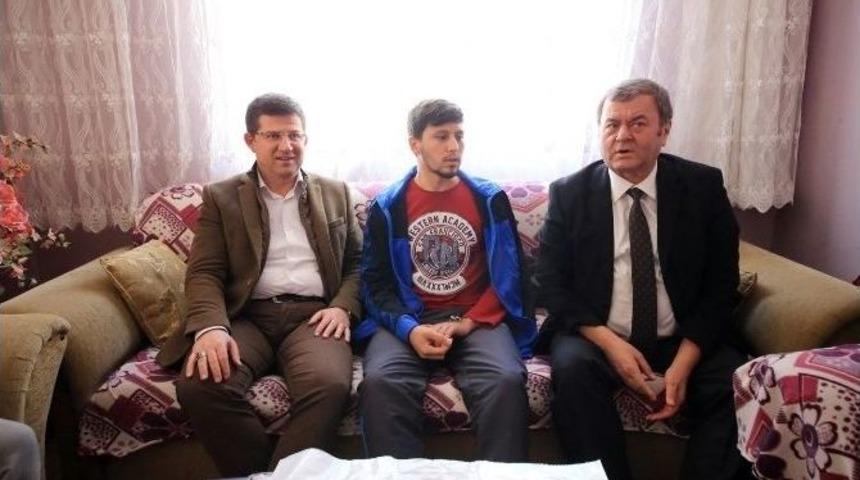 Başkan Subaşıoğlu&rsquo;ndan El-bab Gazisi&rsquo;ne Ziyaret