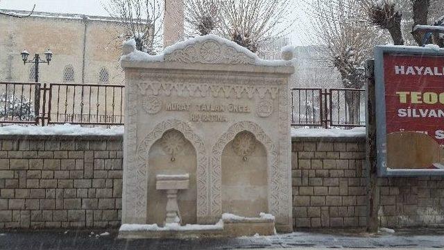 Silvan&rsquo;da Şehitler Anısına Su Hayratı 1