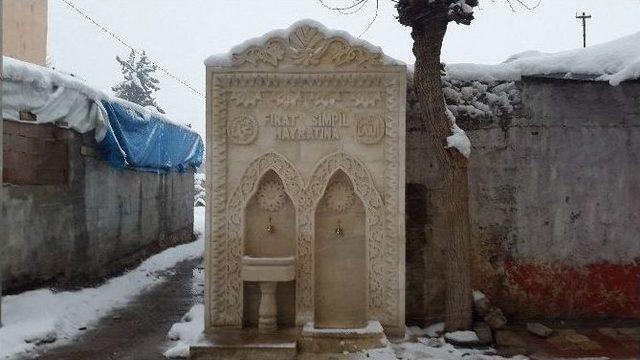 Silvan&rsquo;da Şehitler Anısına Su Hayratı 2