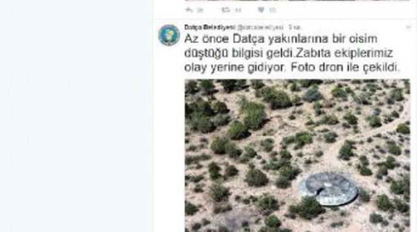 Dat&ccedil;a Belediyesi 'ufo D&uuml;şt&uuml;' Diye 1 Nisan Şakası Yaptı