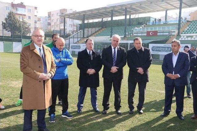 Başkan Ergün Futbolculara Umut Aşıladı