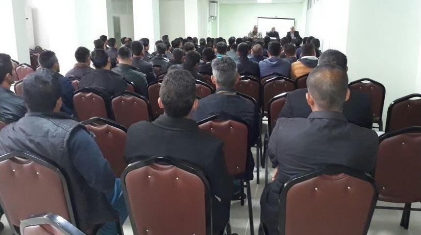 G&uuml;venlik Korucularına Değerler Eğitimi Verildi