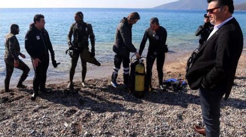 Bodrum'da Deniz Dibi Temizliği