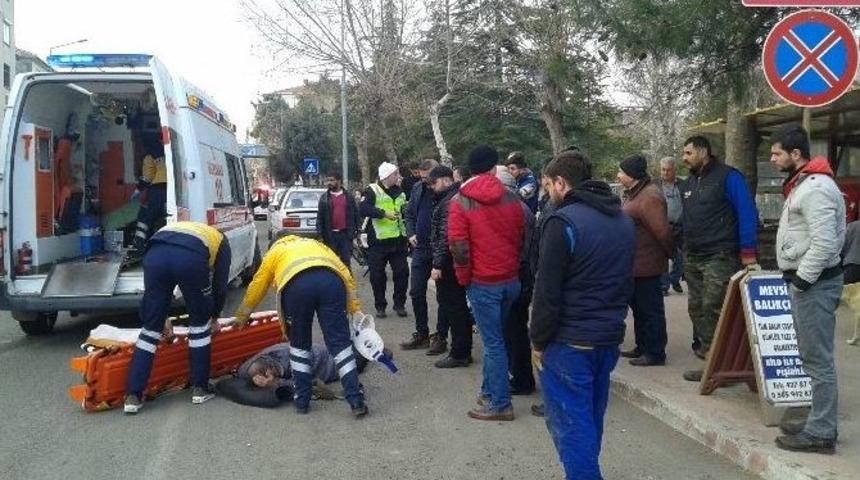 Tekirdağ&rsquo;da Trafik Kazası: 2 Yaralı
