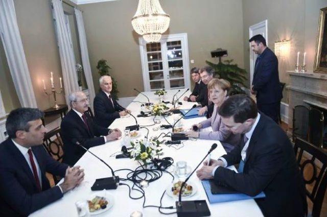 Kemal Kılı&ccedil;daroğlu, Angela Merkel Ile G&ouml;r&uuml;şt&uuml; 2