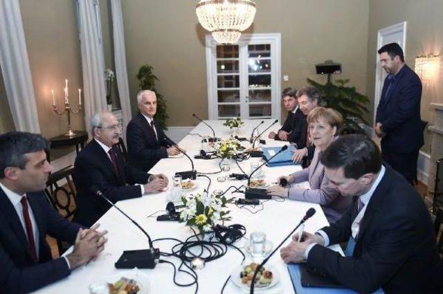 Kemal Kılı&ccedil;daroğlu, Angela Merkel Ile G&ouml;r&uuml;şt&uuml; 3