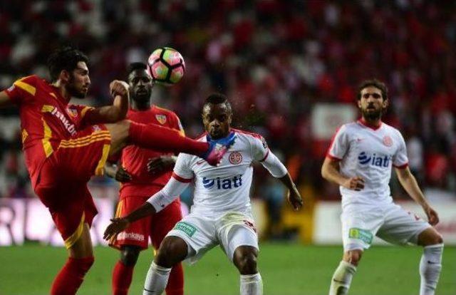 Antalyaspor-Kayserispor: 2-1