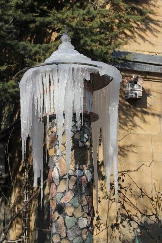 &Ccedil;orum Barajı Buz Tuttu 2