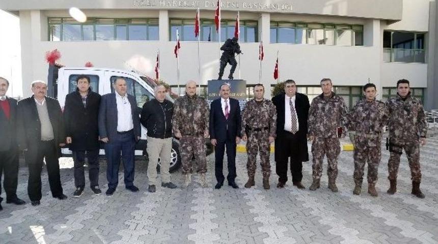 Özel Harekat Daire Başkanlığına 1 Ticari Araç Hibe