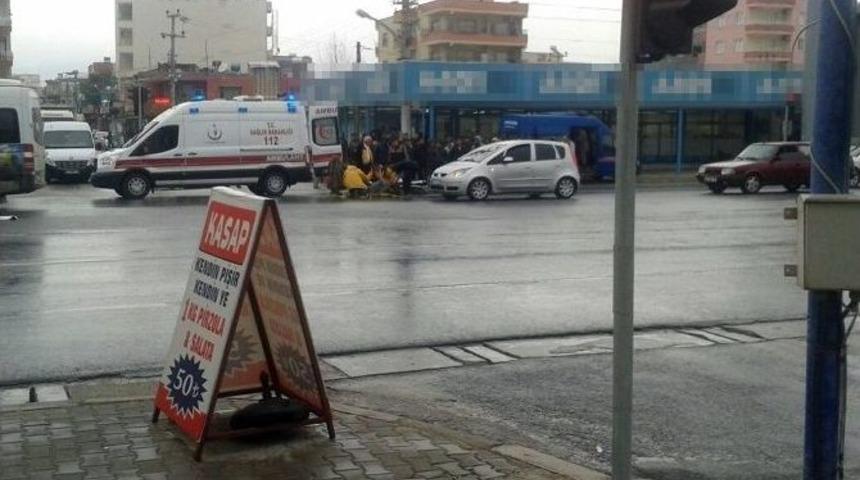 &rsquo;geliyorum&rsquo; Diyen Kaza G&uuml;venlik Kamerasında