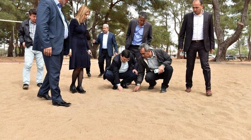 Kiriş&ccedil;iler&rsquo;e Kum Futbol Sahası