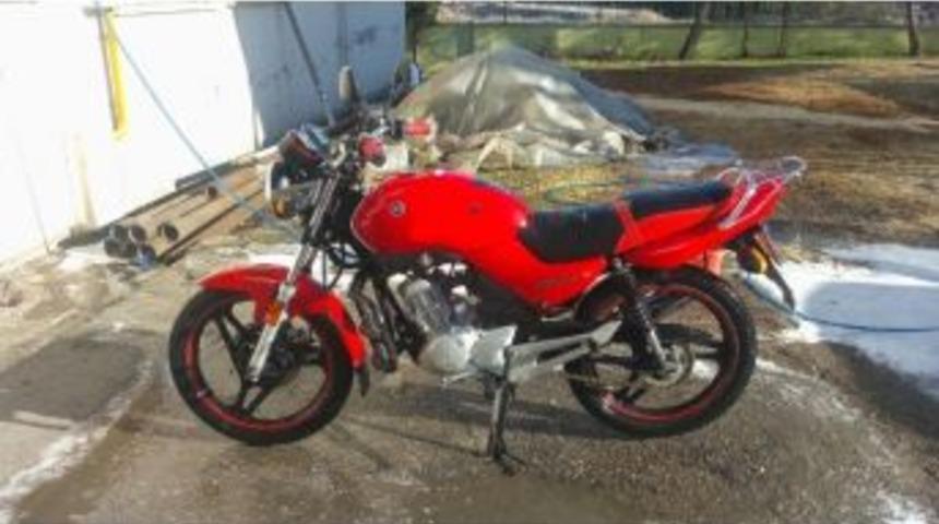 Park Halindeki Motosiklet &Ccedil;alındı