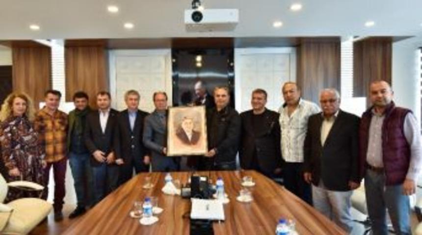 Y&ouml;r&uuml;klerden Başkan Uysal&rsquo;a Ziyaret