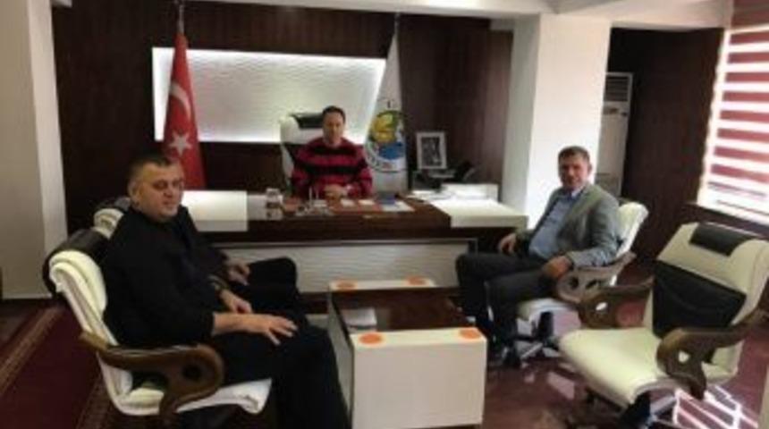 Duymuş&rsquo;tan Başkan Kaya&rsquo;ya Ziyaret