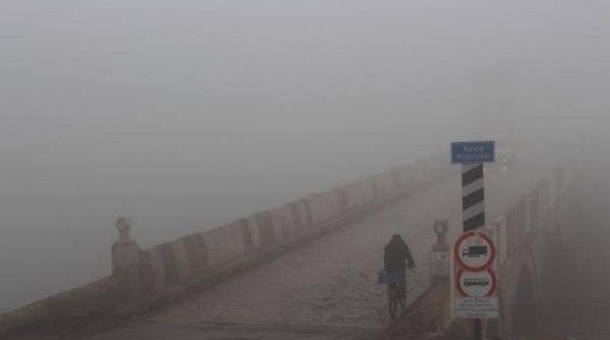 Edirne&rsquo;De Yoğun Sis