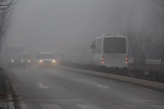 Edirne’De Yoğun Sis