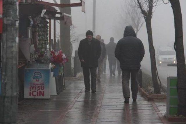 Edirne’De Yoğun Sis