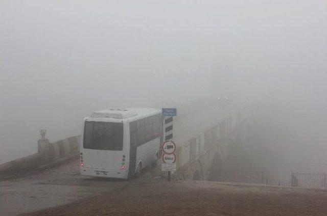 Edirne’de Yoğun Sis