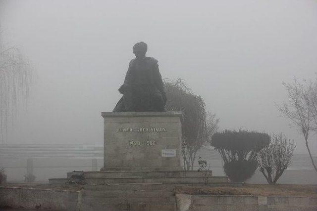 Edirne’de Yoğun Sis