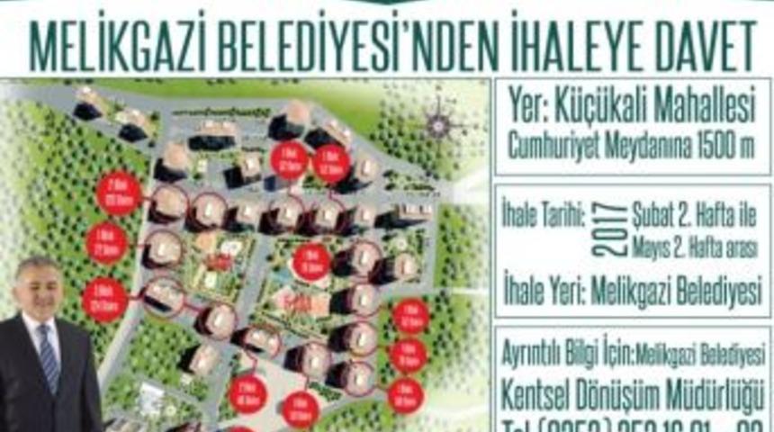K&uuml;&ccedil;&uuml;kali Mahallesi Kentsel D&ouml;n&uuml;ş&uuml;m İhalesi Ger&ccedil;ekleştirilecek