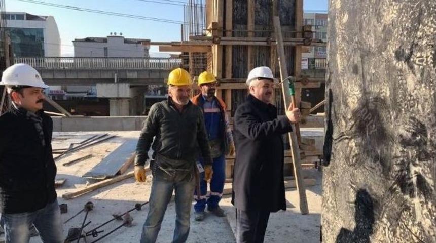 Başkan Baran, &Ccedil;alışmaları Yerinde İnceledi