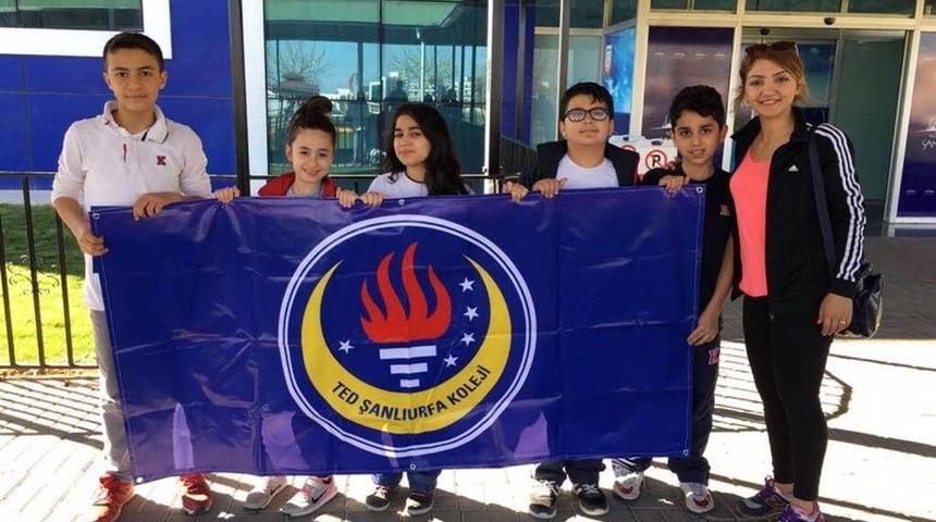 Y&uuml;zme M&uuml;sabakalarına Ted Şanlıurfa Damgası
