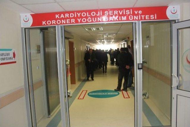 Artvin Koroner Yoğun Bakım Ünitesi İle Kardiyoloji Servisi’ne Kavuştu