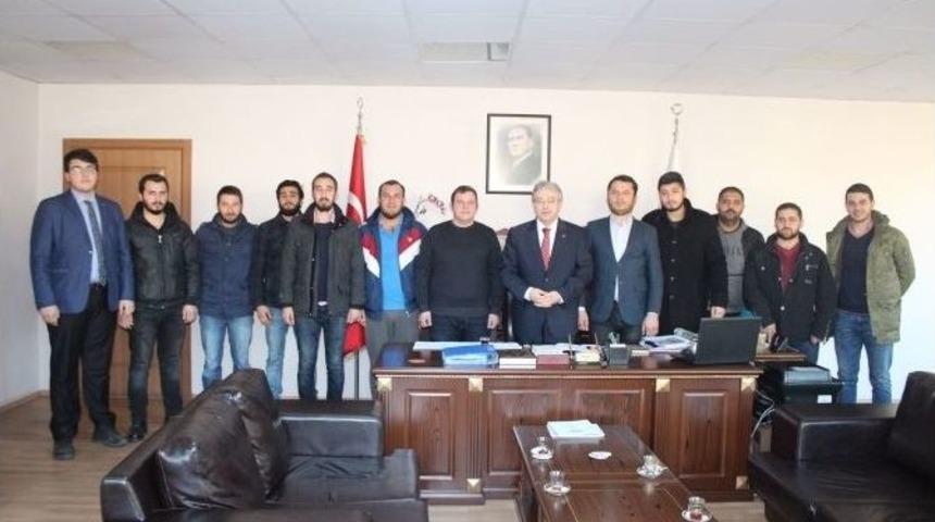 Ak Gen&ccedil;likten İl M&uuml;ft&uuml;s&uuml;ne Ziyaret