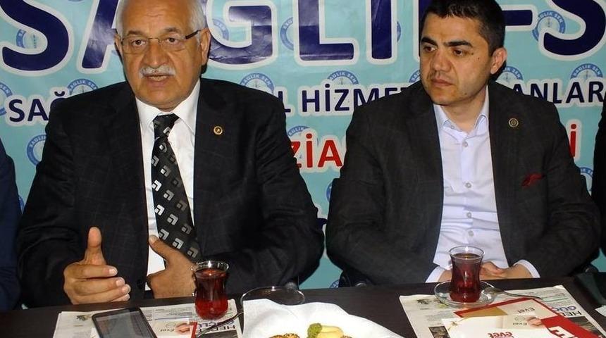 Milletvekili Erdoğan&rsquo;dan Sağlık-sen&rsquo;e Ziyaret