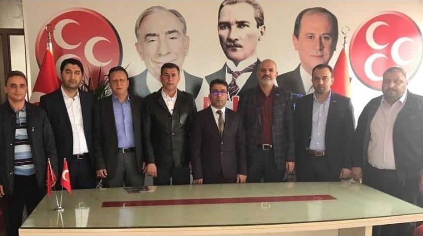 M&uuml;siad&rsquo;tan Mhp İl Başkanına Hayırlı Olsun Ziyareti