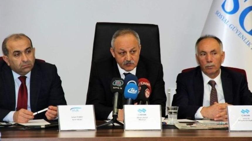 &Ccedil;alışma Ve Sosyal G&uuml;venlik Bakanlığı B&uuml;rokratları Kayseri&rsquo;de