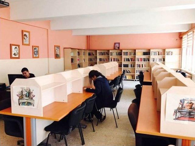 Kaymakam &Ccedil;imşit, Viranşehir Anadolu Lisesi K&uuml;t&uuml;phanesinin A&ccedil;ılışına Katıldı 3