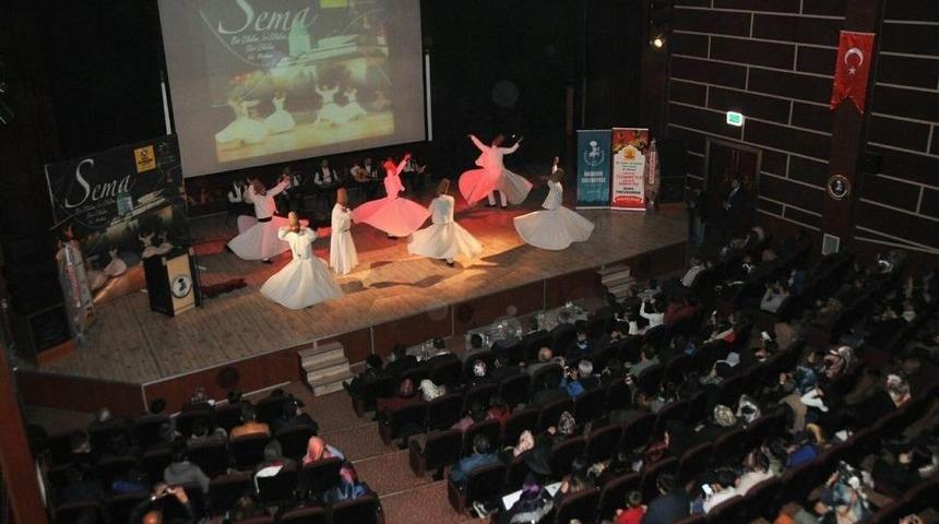 Akşehir&rsquo;de Sema Programı