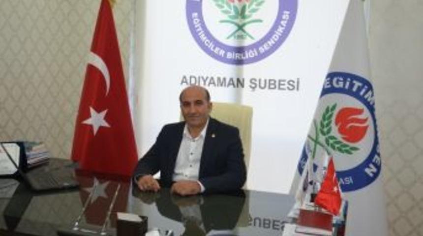 Eğitim Bir-sen Adıyaman Şube Başkanı Ali Deniz:
