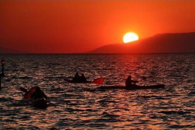 İznik’Te Kano Festivali Sona Erdi