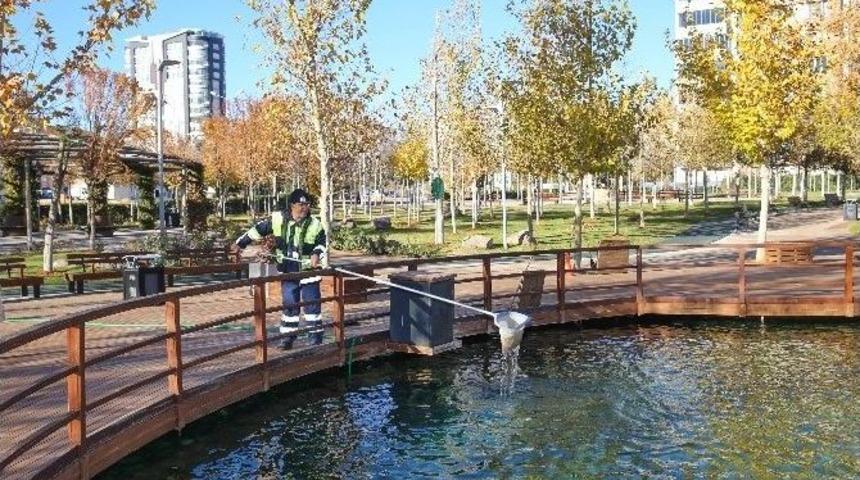 Şehitkamil&rsquo;deki Parklarda Hummalı &Ccedil;alışma