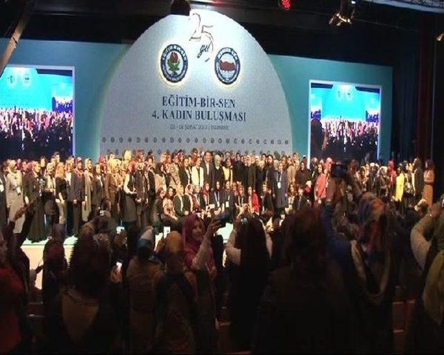 Emine Erdoğan, Eğitim-Bir-Sen 4. Türkiye Eğitimci Kadınlar Buluşması'nda Konuştu