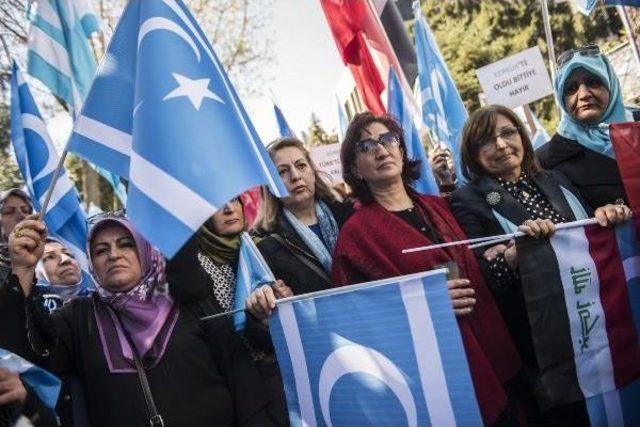 Irak Başkonsolosluğu Önünde Protesto